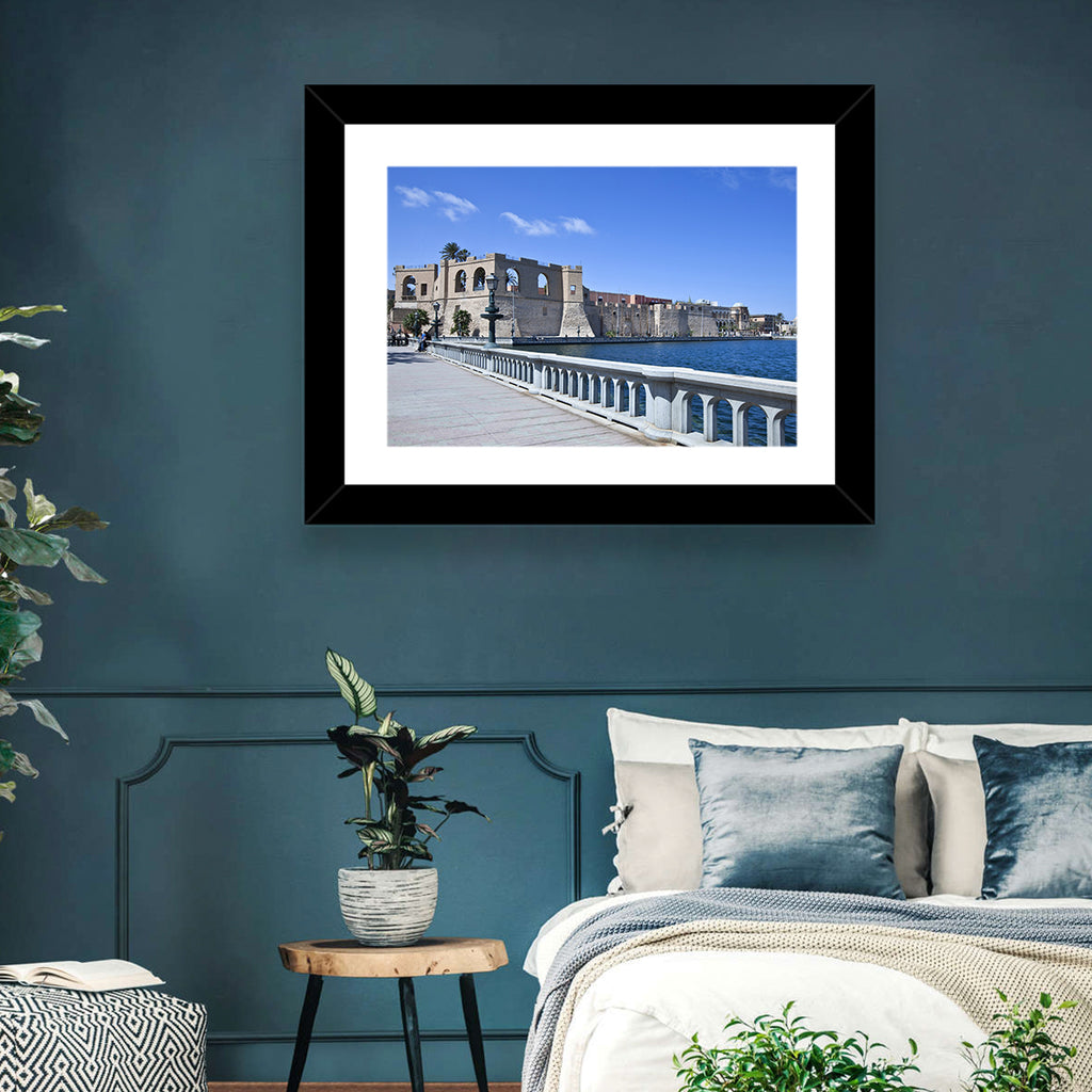 Red Fort Waterfront Wall Art