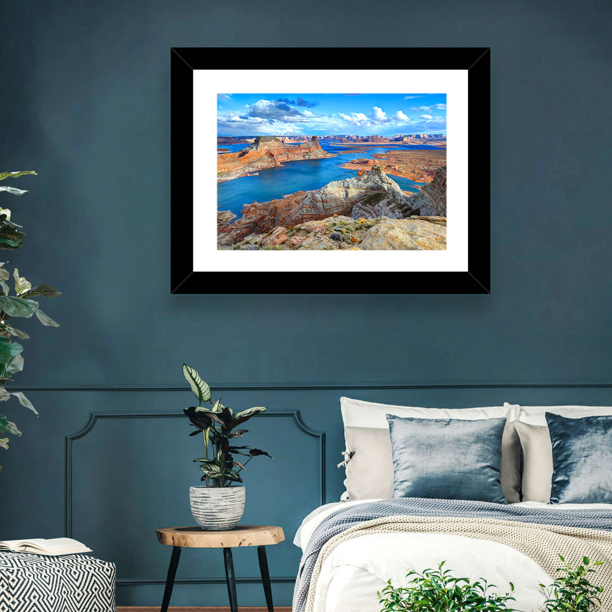 Alstrom Point Arizona Wall Art in a room, landscape