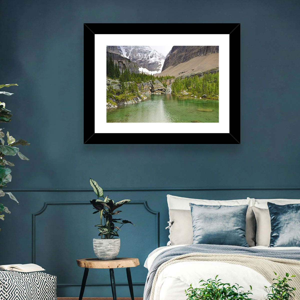 Lake Oesa Alpine View Wall Art