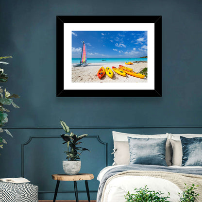 Tropical Beach Wall Art