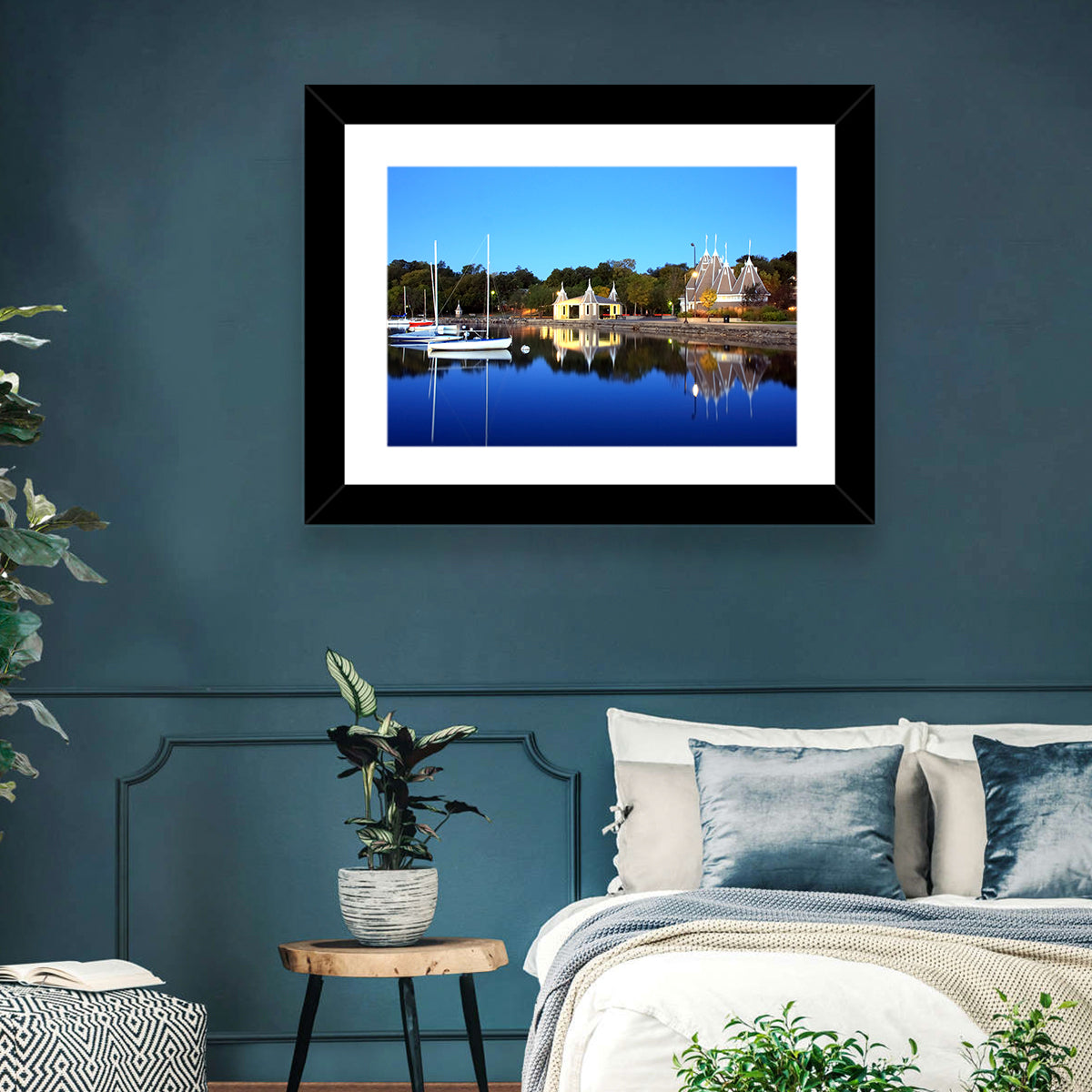 Lake Harriet, Minneapolis Wall Art in a room, landscape