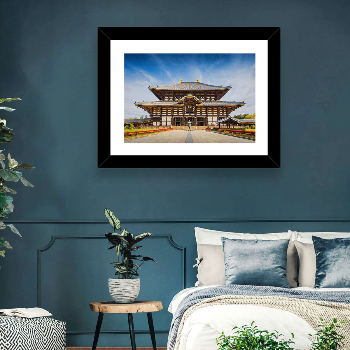 Todai-ji Temple Great Buddha Hall Wall Art in a room, landscape