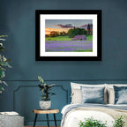 Willamette Valley Barn at Sunset Wall Art