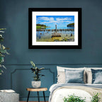 Big Bay De Noc Garden View Wall Art