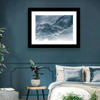 Turbulent Storm Cloud Abstract Wall Art
