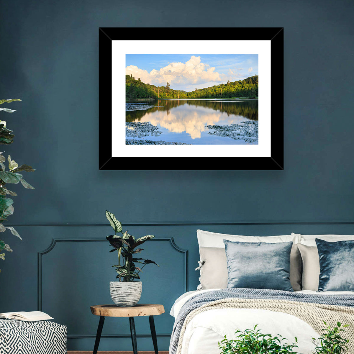 Bass Lake Reflection Wall Art