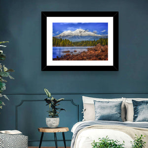Mount Shasta from Lake Siskiyou Wall Art