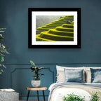 Golden Rice Terraces Wall Art
