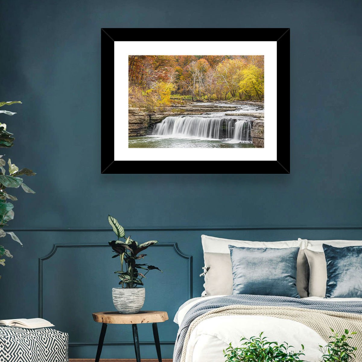 Lower Cataract Waterfall Wall Art in a room, landscape