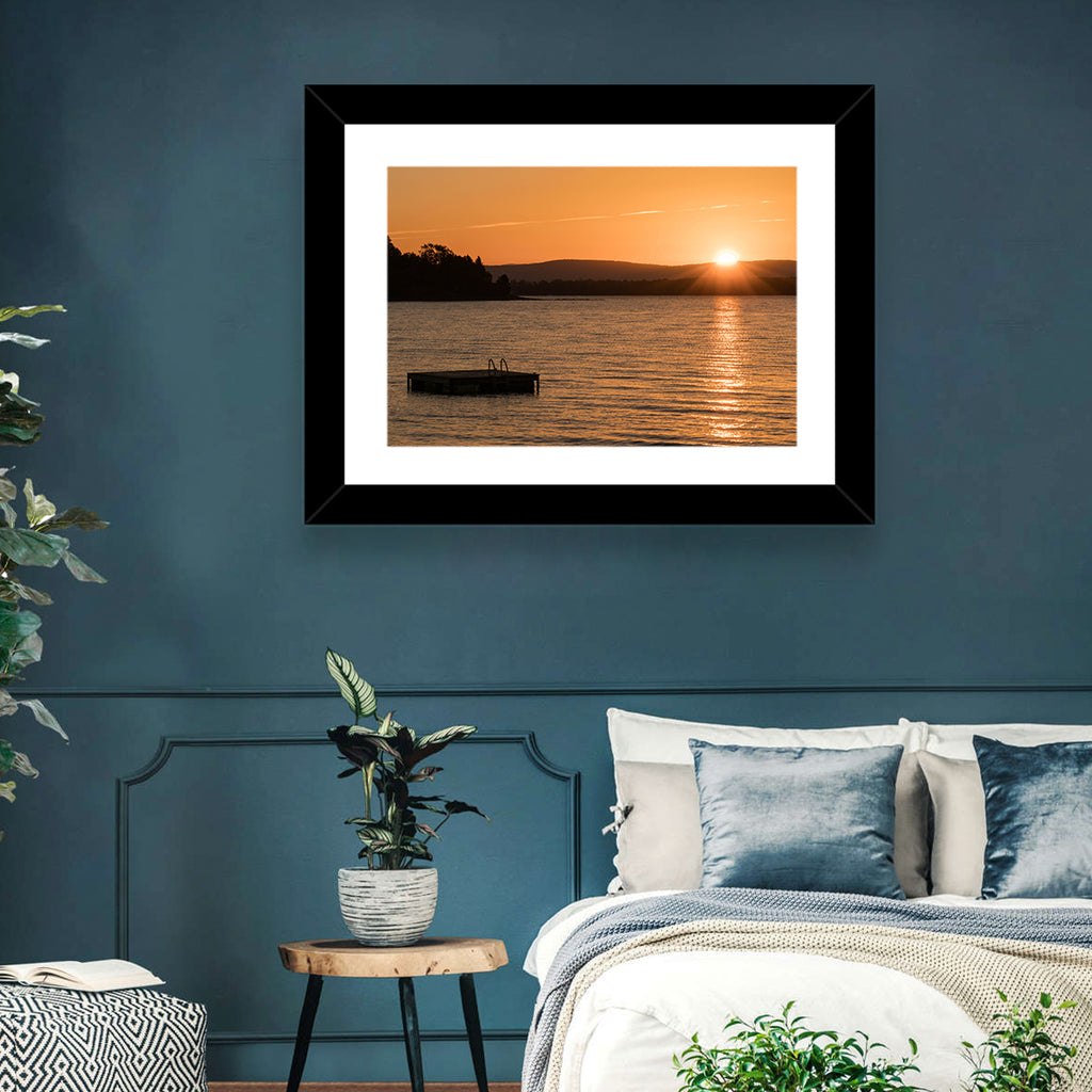 Lake Champlain Sunset Wall Art