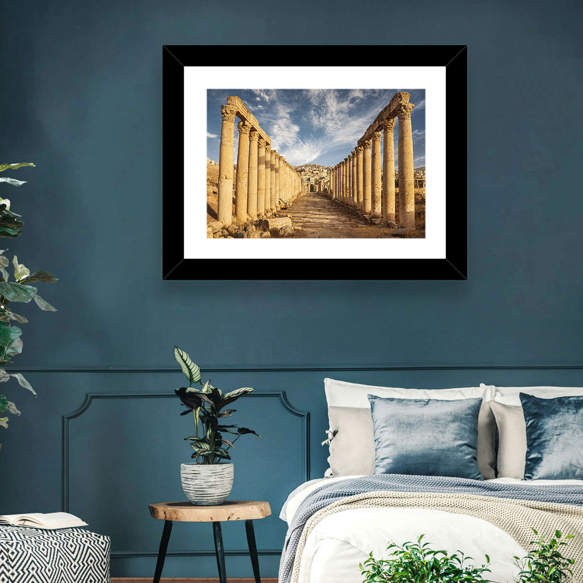 Cardo Maximus, Jerash Wall Art in a room, landscape