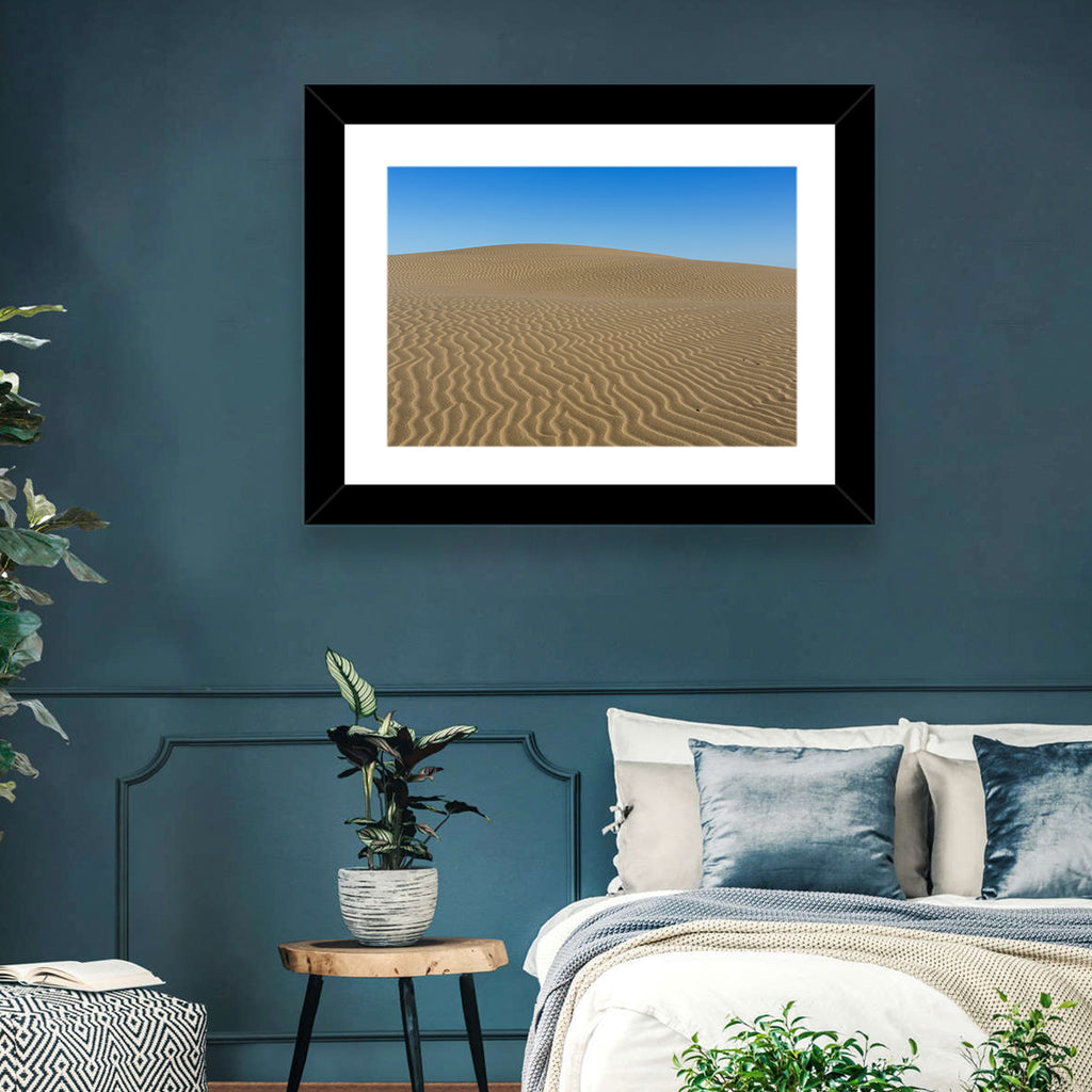 Namib Desert Rippled Sand Dunes Wall Art