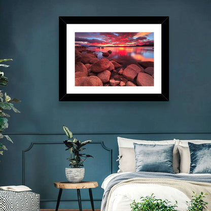 Lake Tahoe Sunset Wall Art