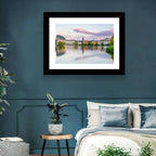Copenhagen Lake at Sunset Wall Art