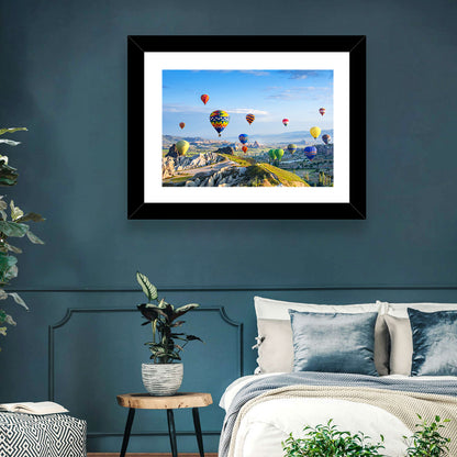 Cappadocia Hot Balloons Wall Art