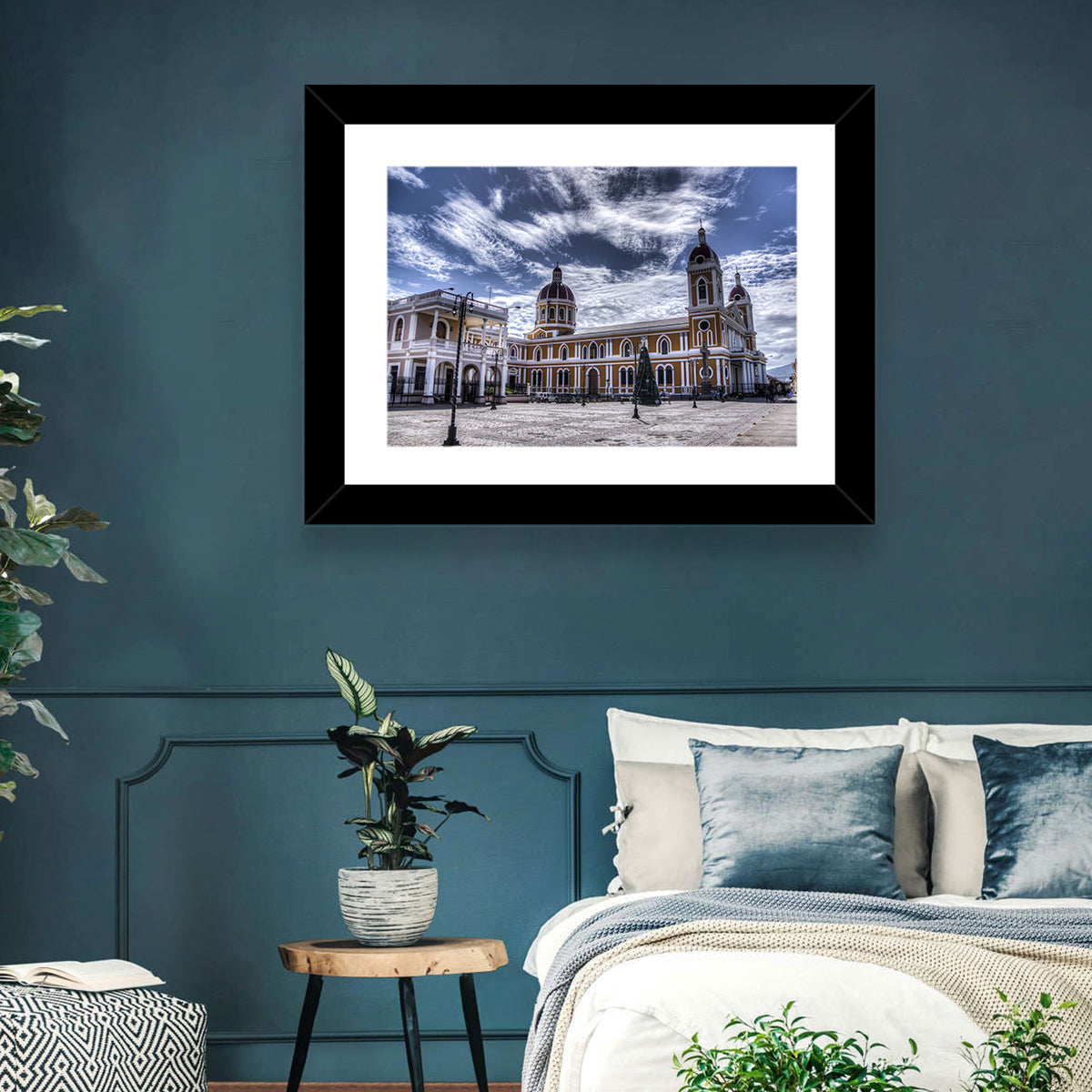 Cathedral of Granada Plaza Wall Art