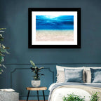 Sunlit Sandy Seabed Wall Art