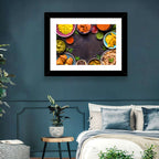 Indian Feast Flat-lay Wall Art