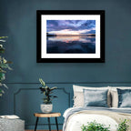 Lake Norman Sunset Reflection Wall Art