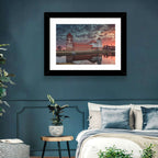 Mir Castle at Dusk Wall Art