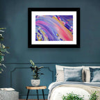 Sliding Hill Brushstrokes Wall Art