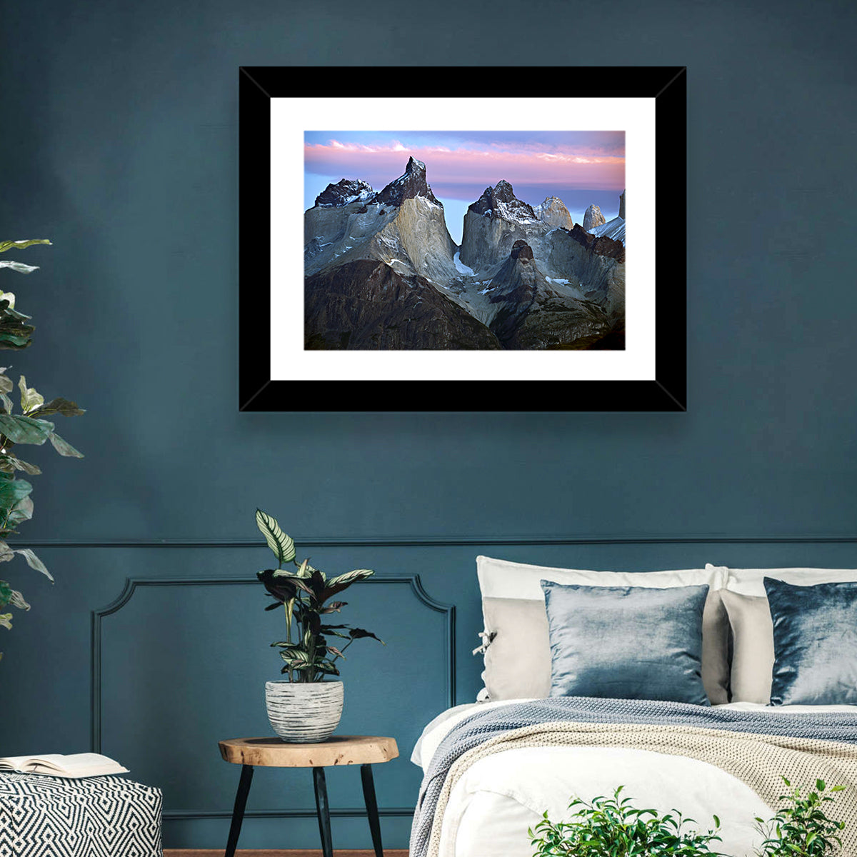 Los Cuernos Peak Valley, Torres Del Paine Wall Art