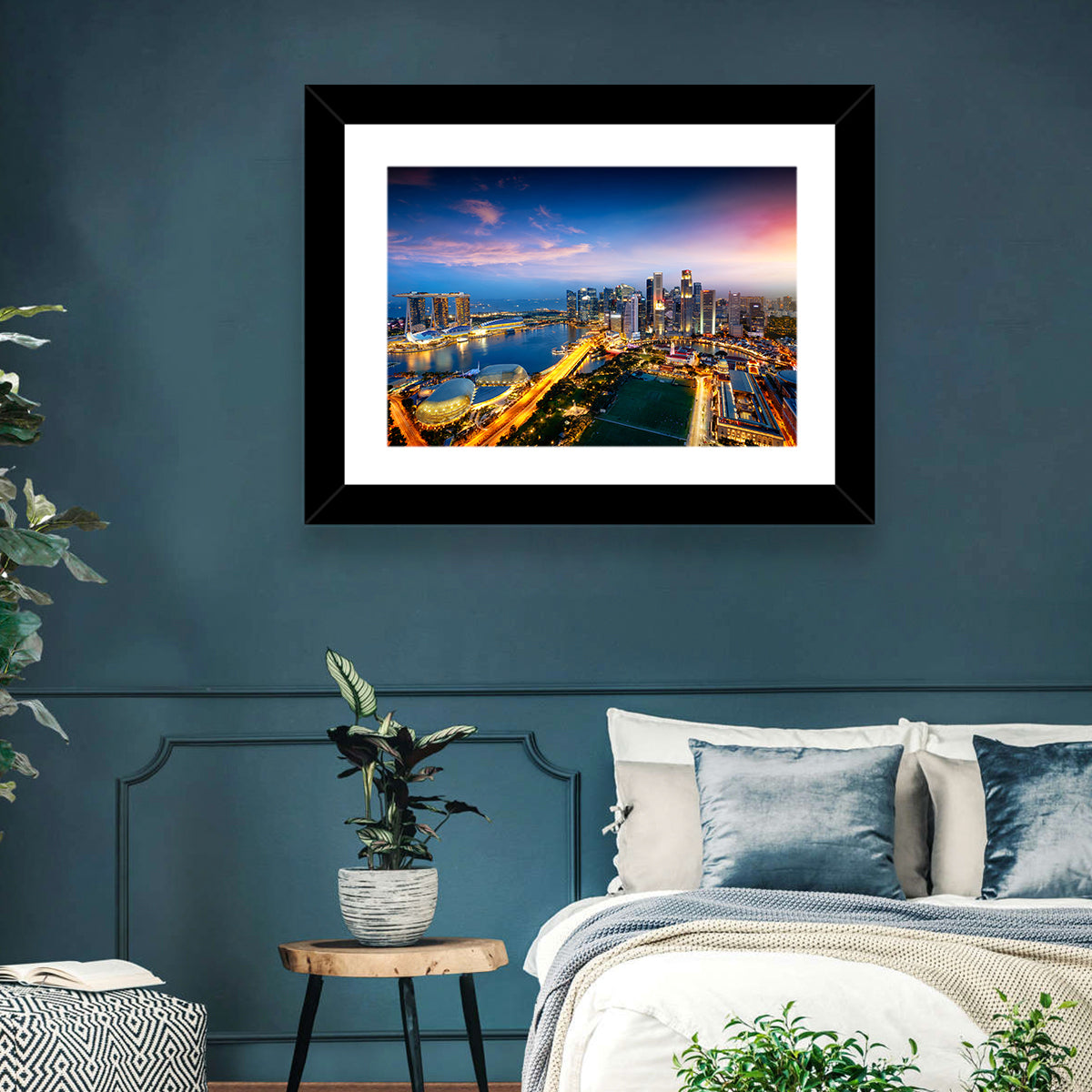 Marina Bay Twilight Singapore Wall Art