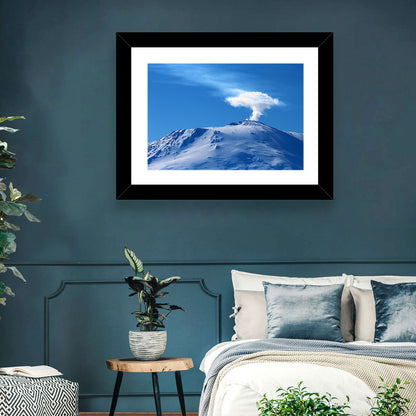 Mount Erebus Wall Art