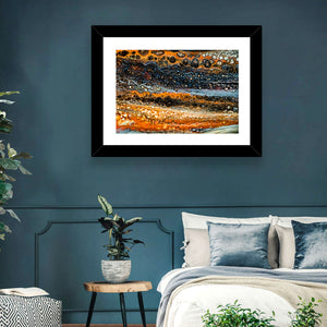 Abstract Stream Painting Wall Art