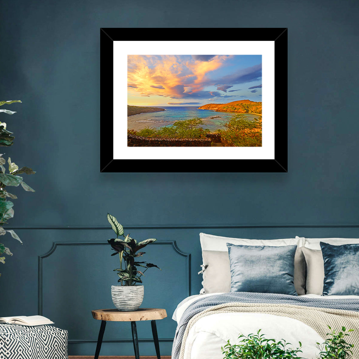 Hanauma Bay Golden Hour Wall Art