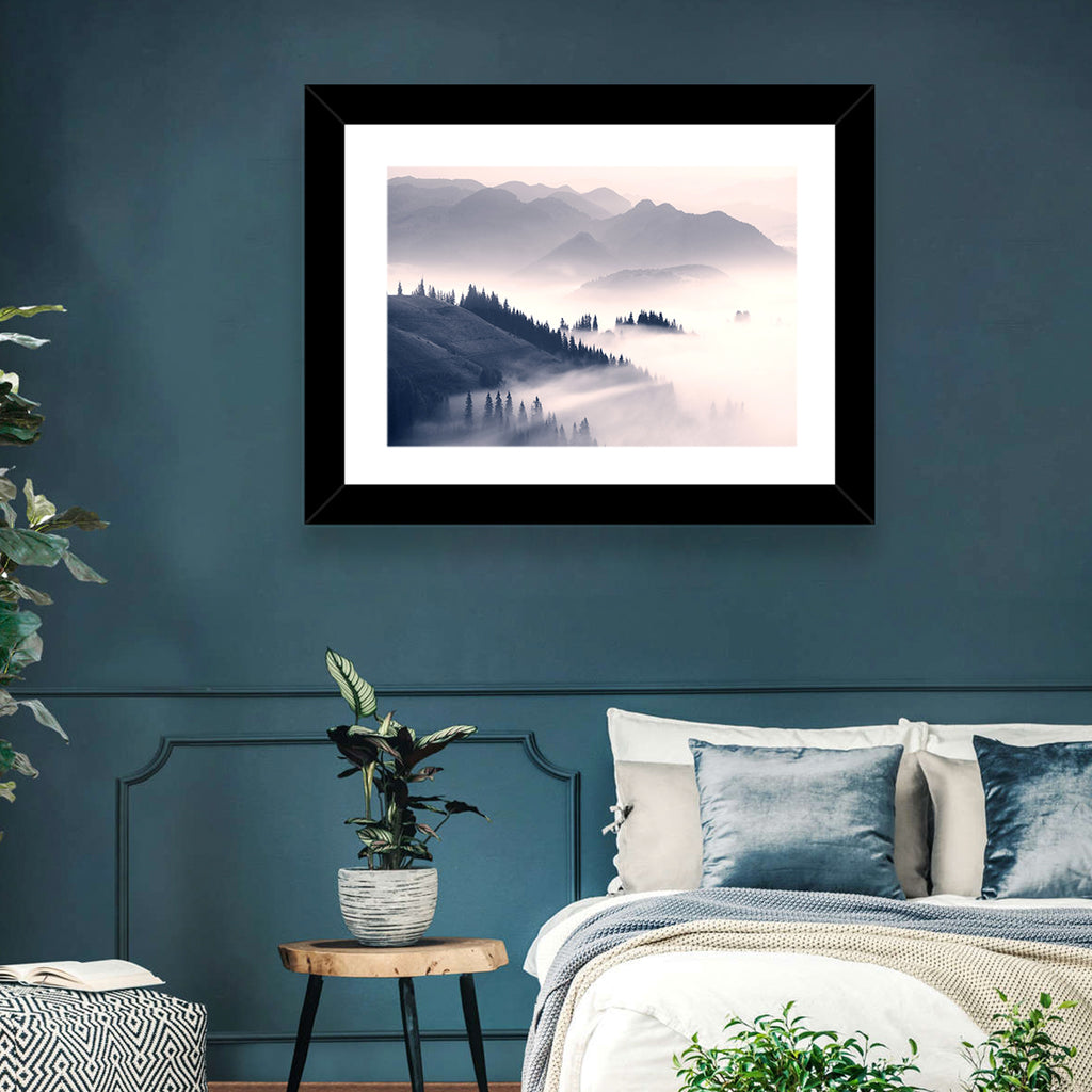 Carpathian Morning Mist Wall Art
