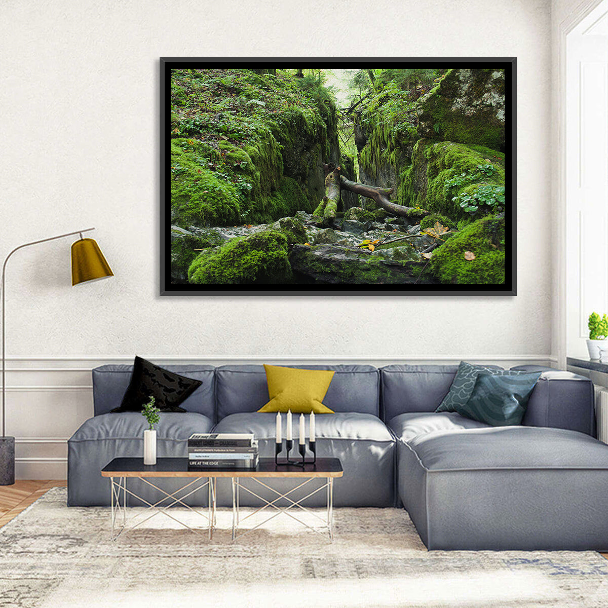 Kammersee Mossy Cleft Wall Art