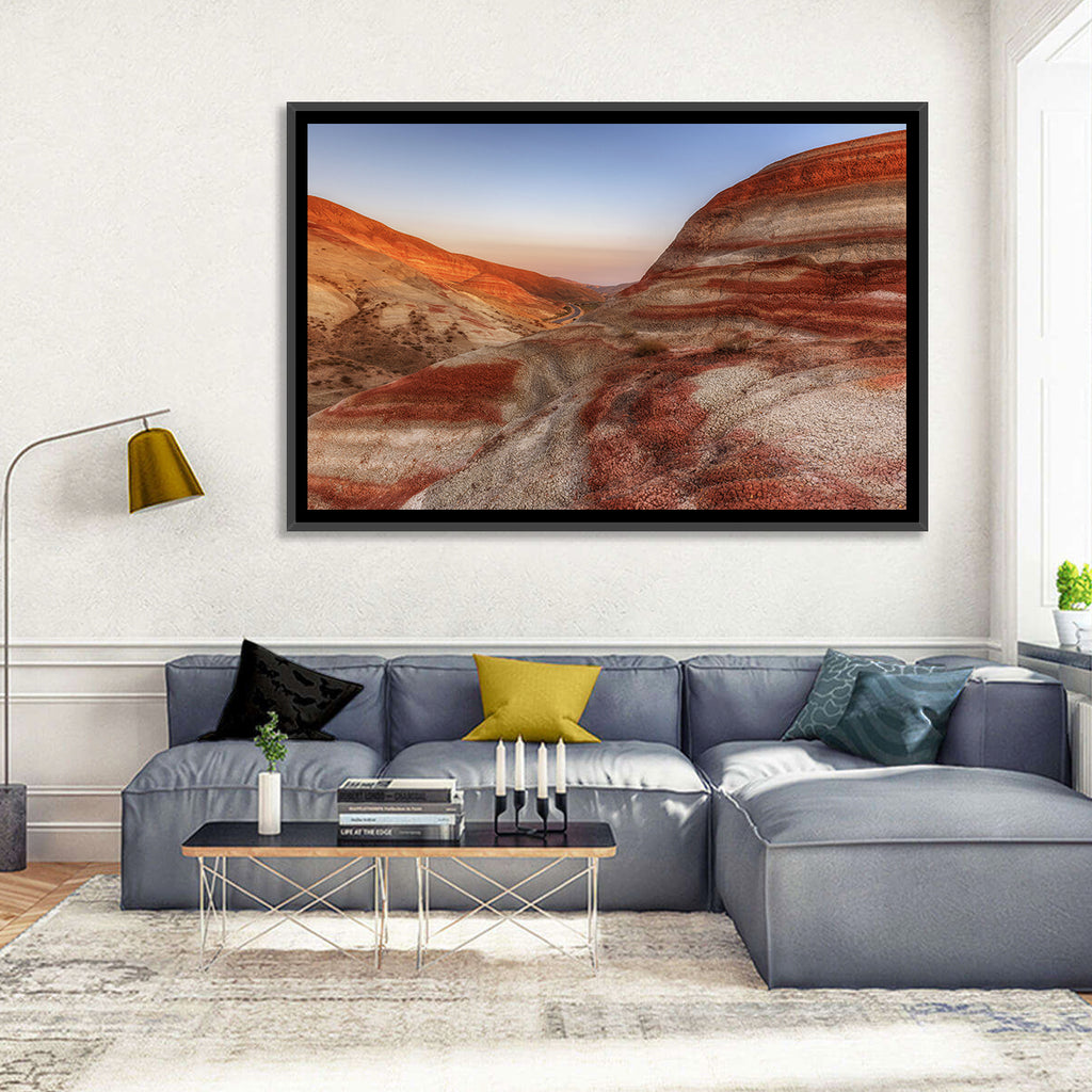 Khizi Candy Cane Mountains Wall Art