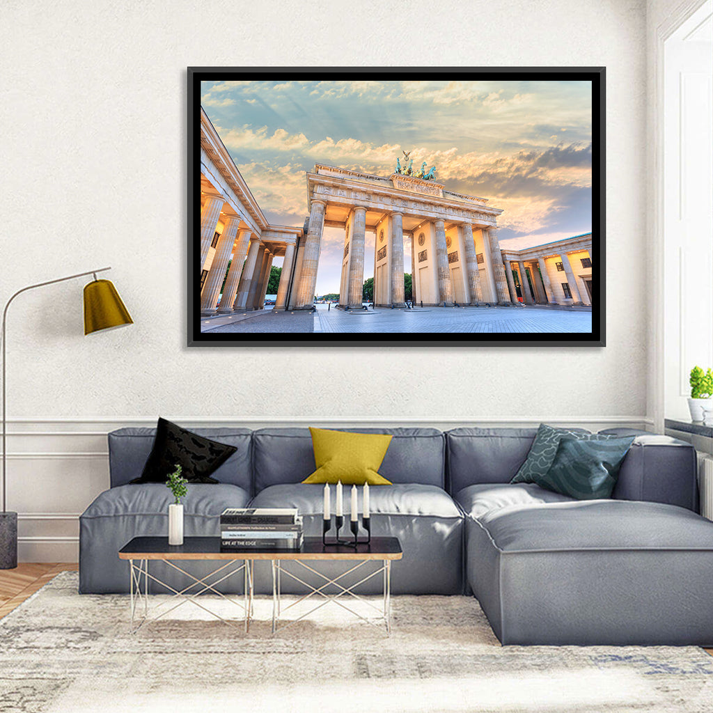 Brandenburg Gate at Sunset Wall Art