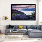 Okanagan Lavender Lake Wall Art