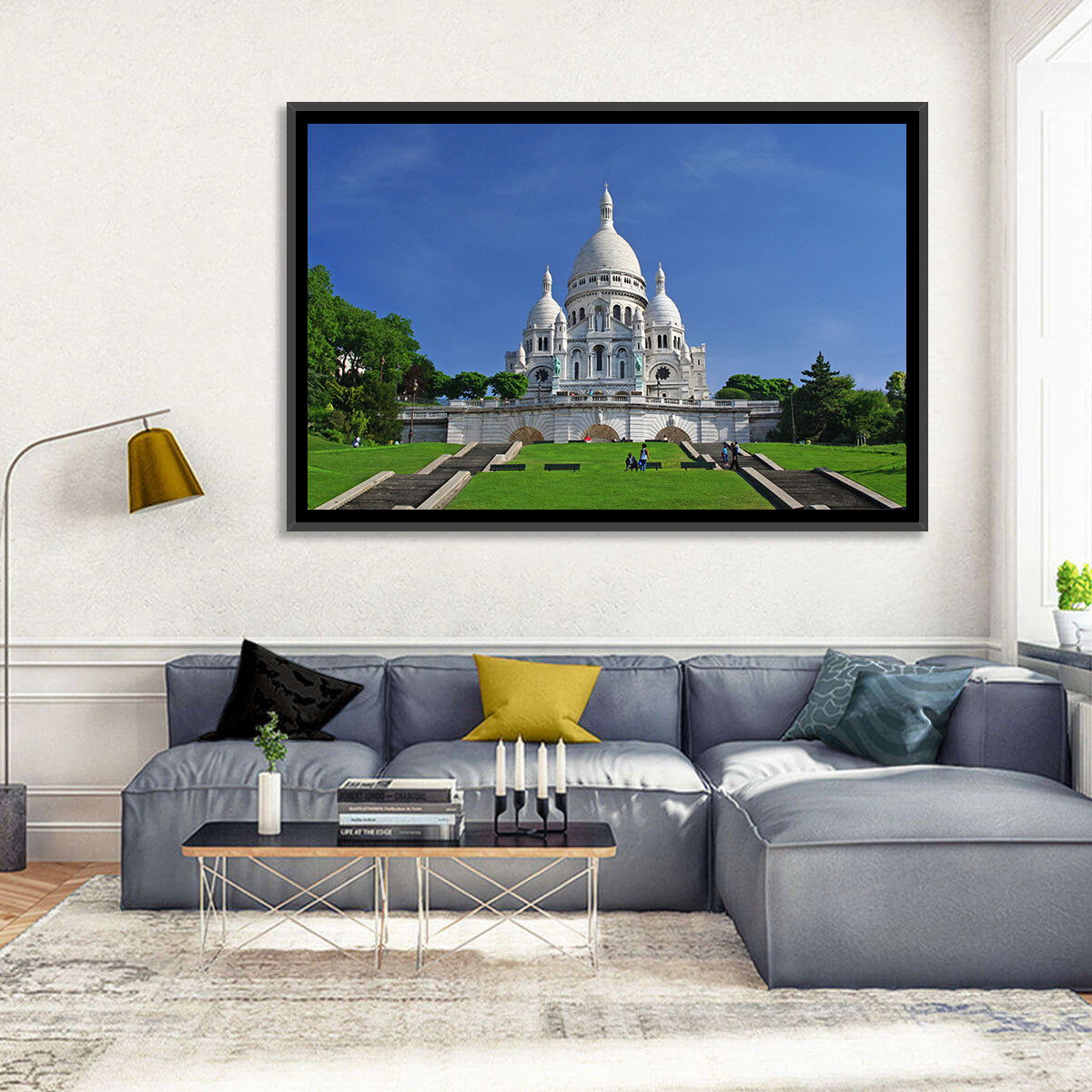Sacre Coeur Basilica Steps, Paris Wall Art