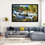 Salzburg Stream with Watermill Wall Art