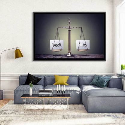 Work Life Balance Wall Art