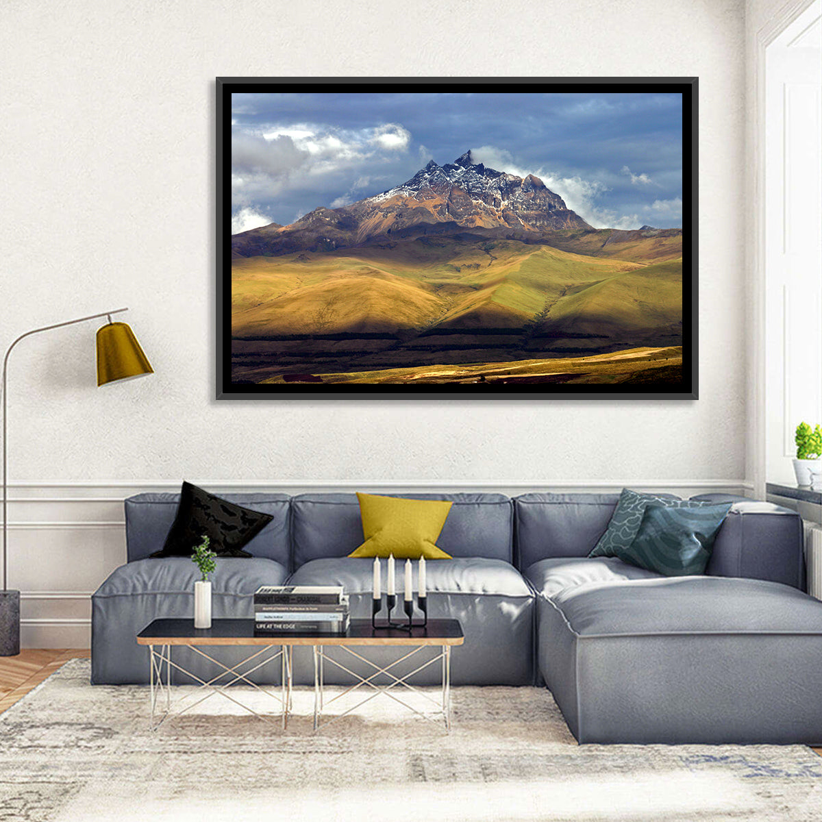 Antisana Volcano Landscape Wall Art
