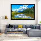 Lake Mjosa Reflection Wall Art