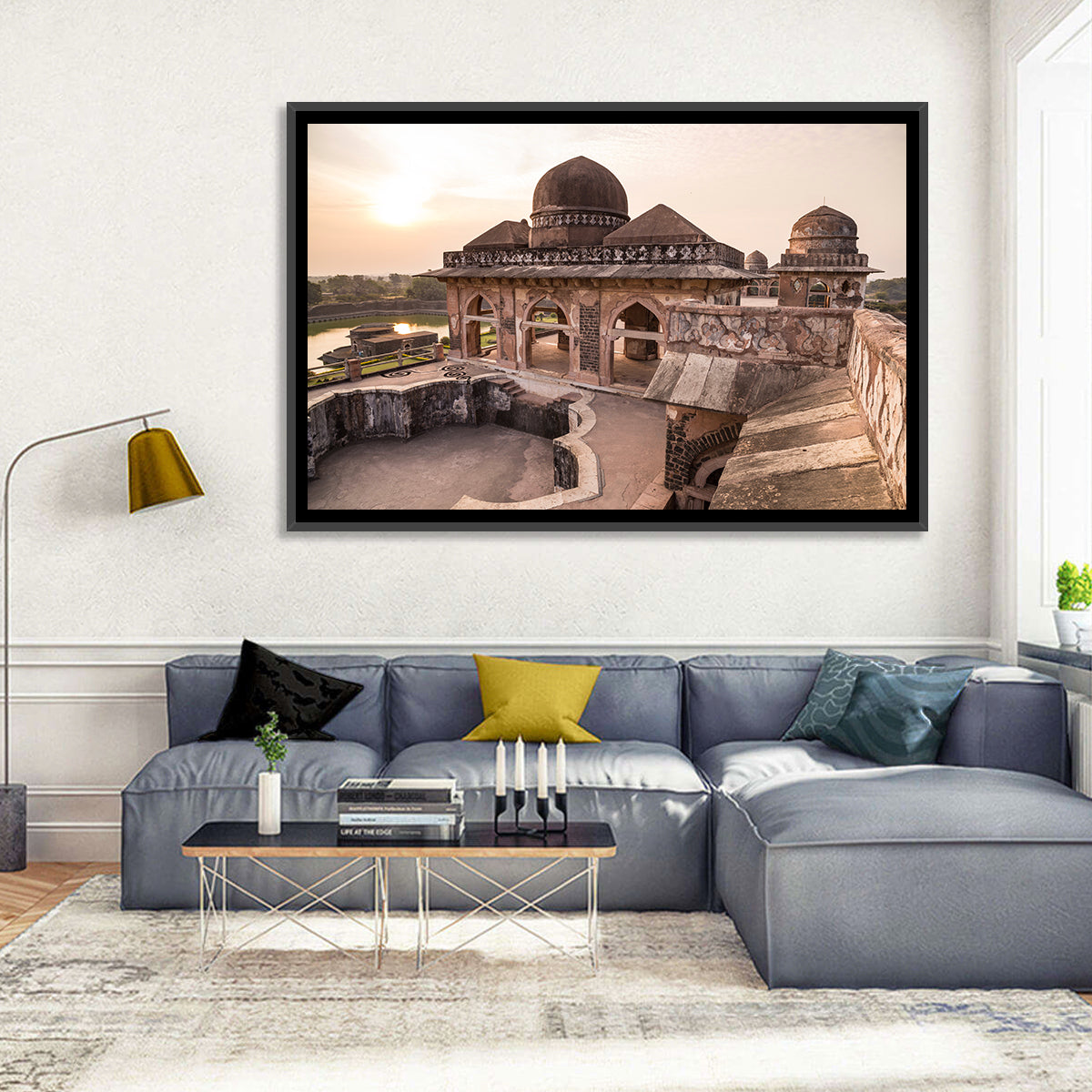 Jahaz Mahal, Mandu India Wall Art