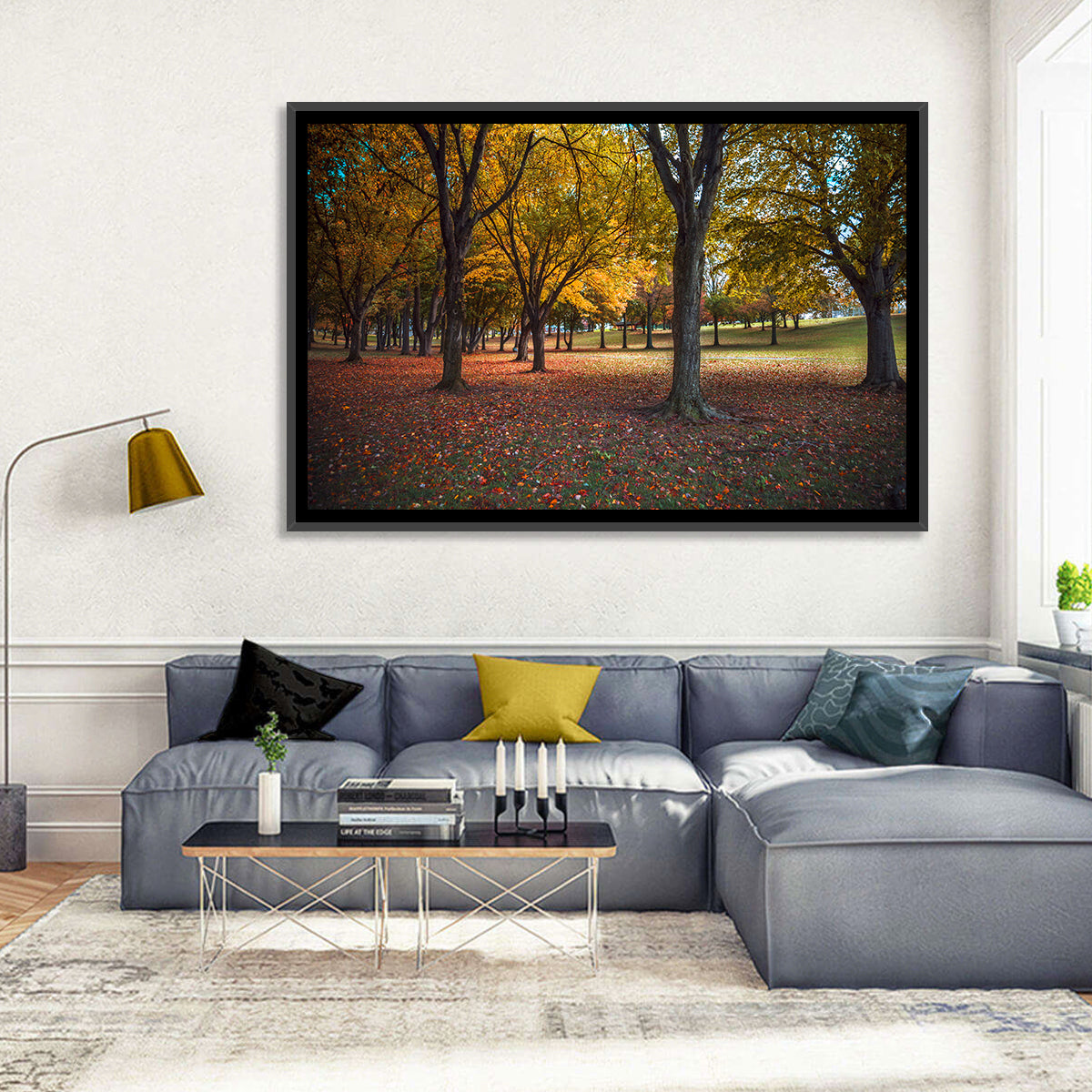 Autumn Park Trees, Pennsylvania Wall Art