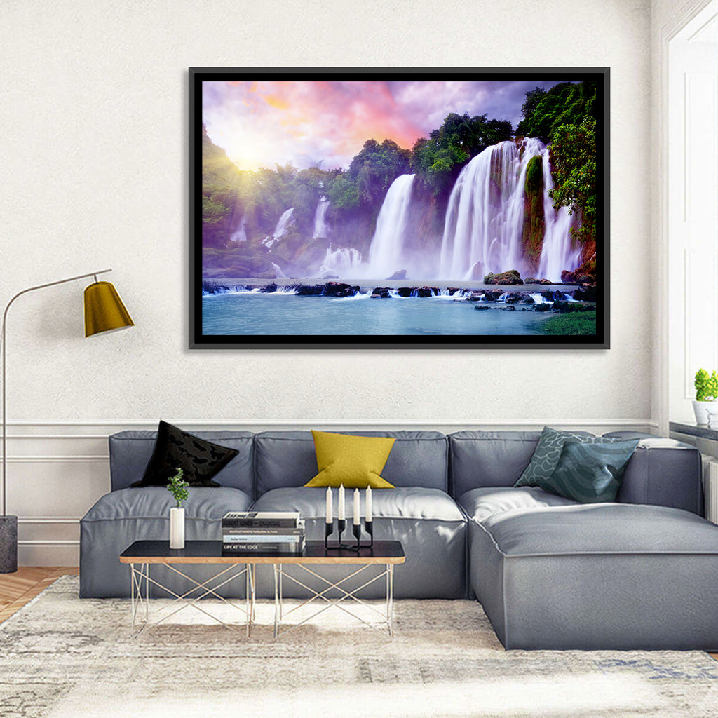 Ban Gioc Banyue Waterfall Wall Art