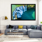 Shifen Waterfall Aerial Wall Art
