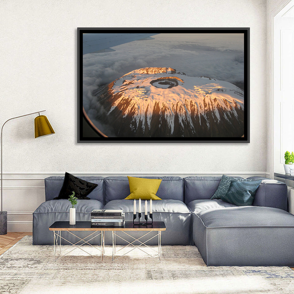 Mount Kilimanjaro Sunset Wall Art