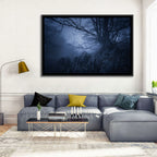 Gnarled Tree at Twilight Wall Art