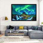 Kirkjufell Northern Lights Wall Art