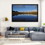 Svaneti Lake Reflection Wall Art