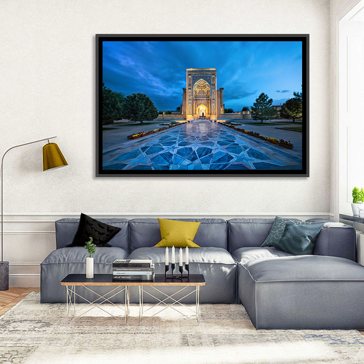 Gur-e-amir Twilight Entrance Wall Art