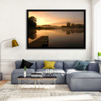 Golden Morning Pier Wall Art